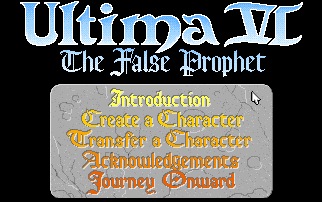 Ultima VI intro